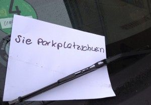 Parkplatzschwein